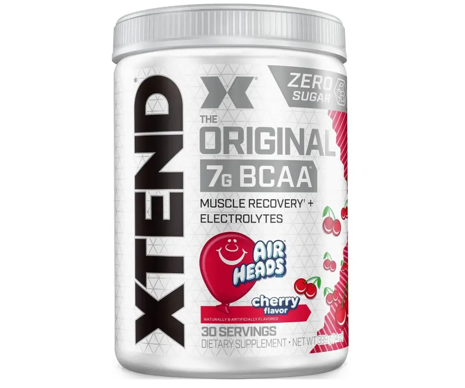 Xtend Original BCAA Powder with Zero Sugar, 7g BCAA, 30 Servings