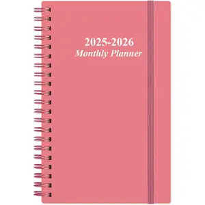 2025-2026 Monthly Planner - October 2025 - December 2026, Two Pages Per Month, 15 Monthly Calendar/Planner with Tabs, Inner Pocket, 3.75" x 6.5",