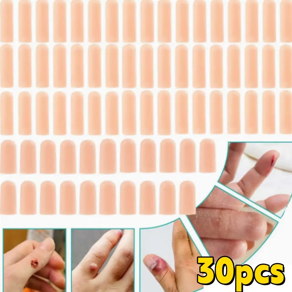 30pcs Soft Adjustable Thumb Protectors - 1.5cm*4.8cm Eco-Friendly, Durable, Custom Fit, Easy to Adjust, Heavy-Duty for Gardening, Kitchen Work (Home Care Supplies)