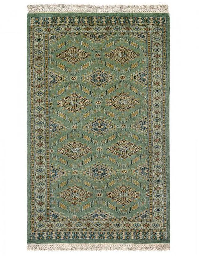 Canvello Fine Hand Knotted Bokhara Rug - 3' X 5'