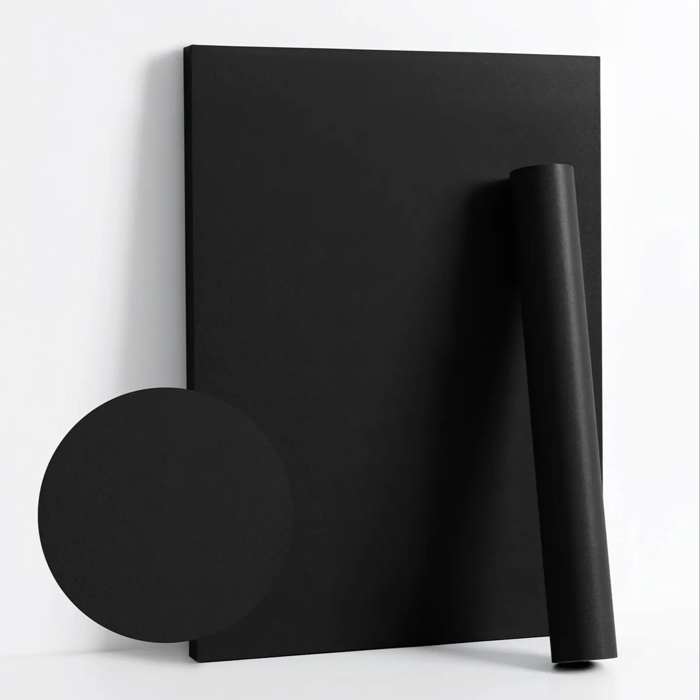 Peel and Stick Wallpaper, Self-Adhesive Dark Textured Vinyl Liner, Removable Renter-Friendly Wall Paper for Bedroom & Cabinets