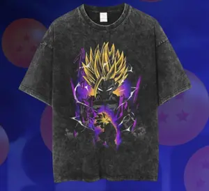 Gohan super saiyan 2,Dragon ball T-Shirt, Anime Streetwear Shirt, Anime Graphic Tee, Gift for Him Her Anime & Manga Lover_1