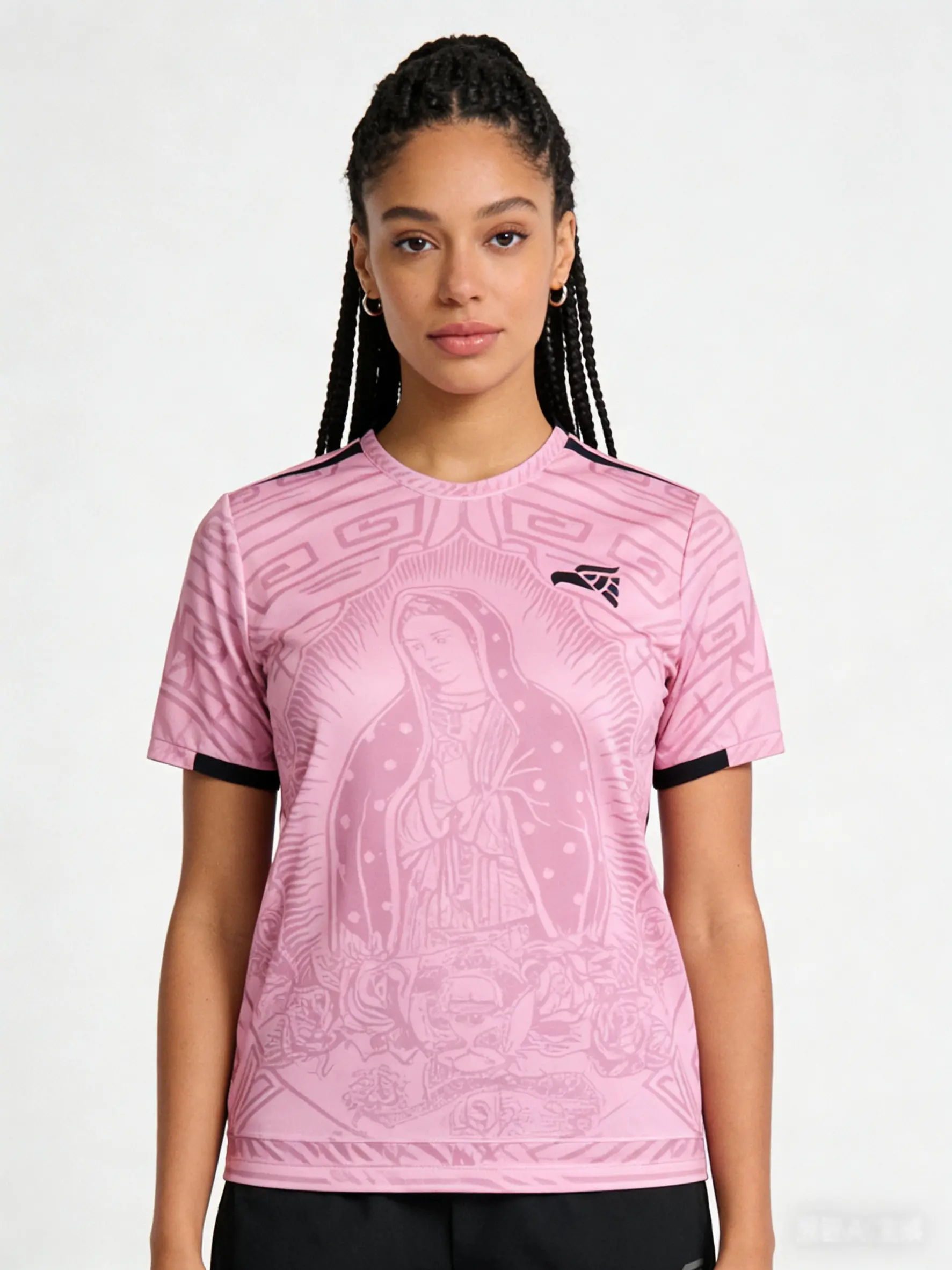 2026 Mexico Guadalupe Pink/White/MintColorSoccer Jersey,Unisex