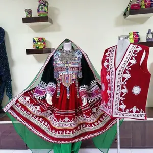 traditional Afghani outfit V004