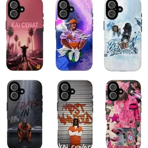 Kai Cenat AMP Streamer Phone Case Aesthetic Collage Fan Gift Compatible with iPhone 11-17 Pro Max/Plus and Samsung Galaxy S23-25