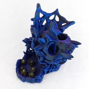 Nightmare Dice Tower - 3d Printed D&D 40K D20 Compatible Dice Tower