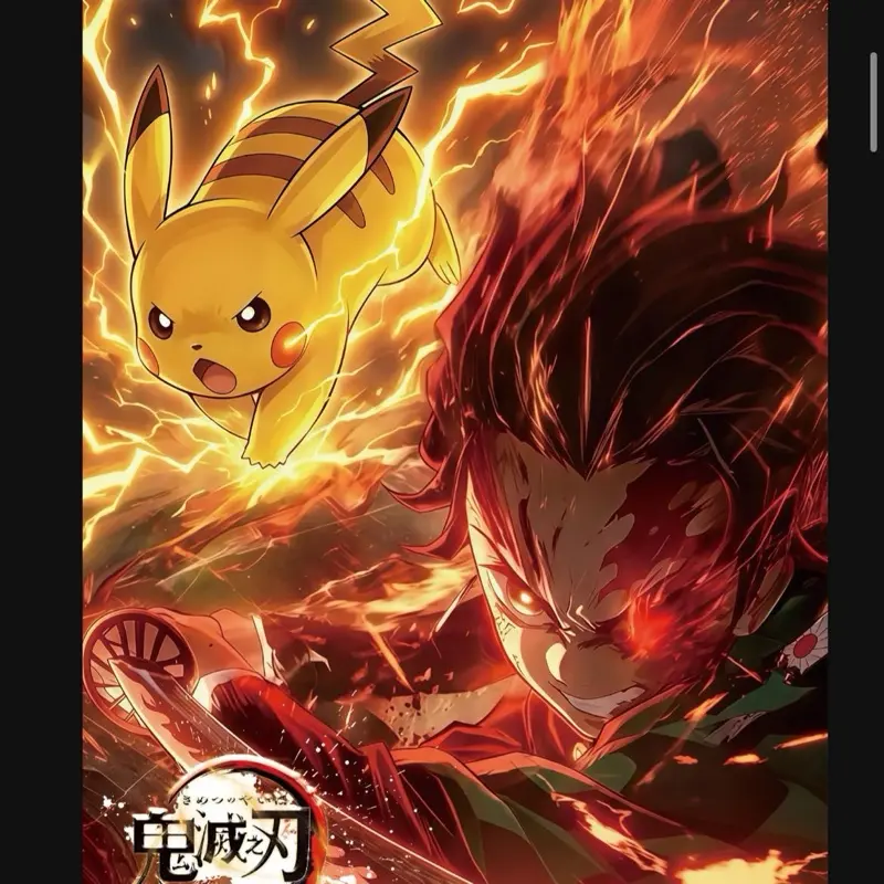 Demon Slayer X Pokemon V2 10x Peel Card CCG - TikTok Shop Demon Slayer X Pokemon V2 10x Peel Card CCG - TikTok Shop