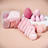 14pcs Makeup Sponge Set, Professional Blending Sponges Kit for Foundation, Concealer, and Powder Application, Soft and Multi-Shape Powder Puffs for Flawless Makeup