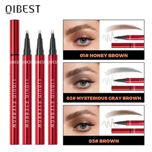 Natural Beauty Eyebrow Pencil, Long-Lasting Waterproof Sweatproof Formula Brow Tint Cream, 3 Colors Available, Tinted Brow Cream, Ideal Gift for Makeup Enthusiasts