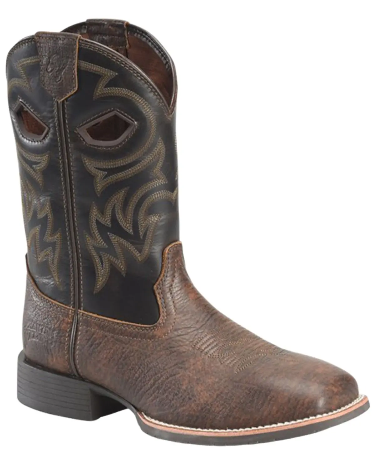 Double H Men's Men'S Lazario Performance Western Boot Broad Square Toe - Ph5025