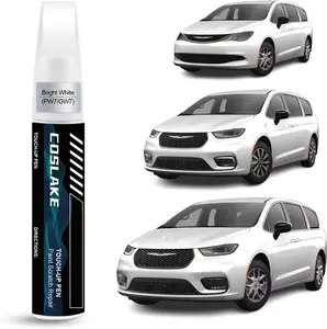 Car Touch Up Paint(Bright White(PW/GW)) for Chrysler, Car Paint Scratch Repair Kit, Quick & Easy Solution to Repair,  in  Scratch Remover Pen with PCS Disposable Micro Applicators