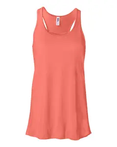 Coral Flowy Racerback Tank 8800
