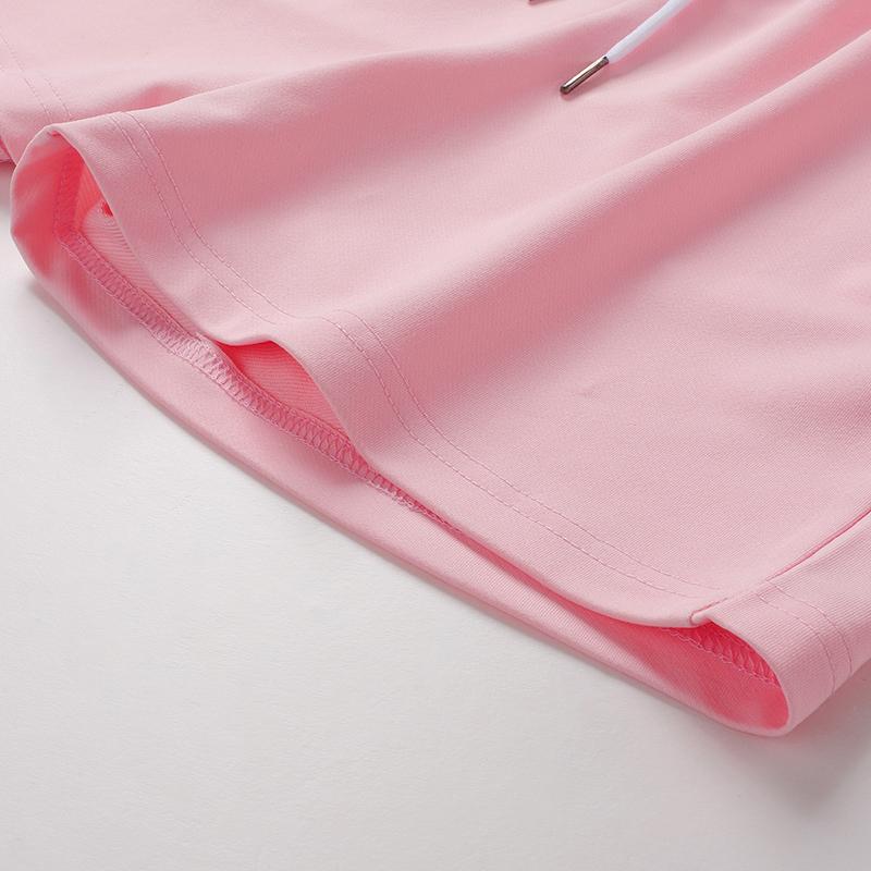 New women’s quick-dry sports casual shorts with a drawstring elastic waistband, summer beach athletic shorts