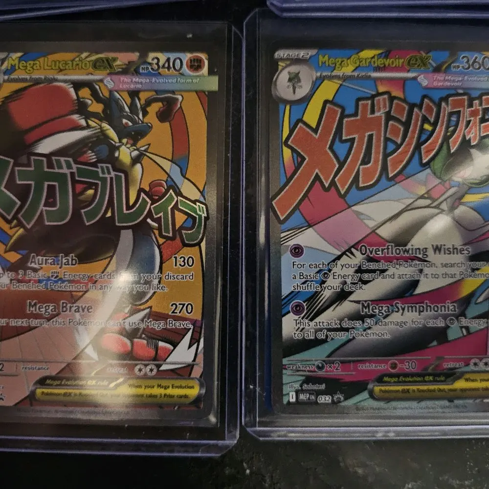Gardevoir lucario 033 032 promo set