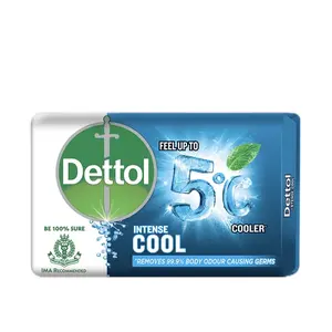 Pack of 6 Dettol Antibacterial Soap Bars, 100g Each - Body Care Body Wash Cleansing Comfort Cleanser Skin Repair