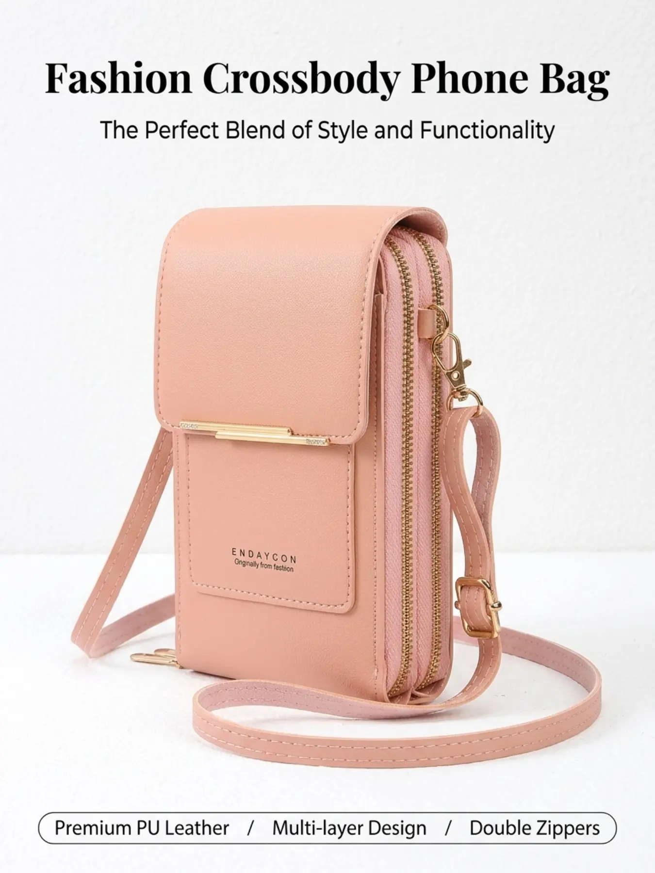 Transparent Touchscreen Phone Bag, Multi-Functional Crossbody Anti-Theft Bag, Fashion Mini Shoulder Wallet, Versatile Shoulder Bags, Cross Body Handbag, Fashionable Crossbody Bag, Crossbody Purses, 8 Colors Available