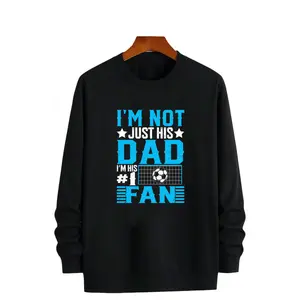 Proud #1 Soccer Dad Sweatshirt – Long Sleeve with Graphic for Dads of Young Players