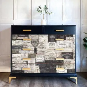 Redesign With Prima A1 Decoupage Fiber - Antique Labels - 1 sheet, A1 size 655350660949