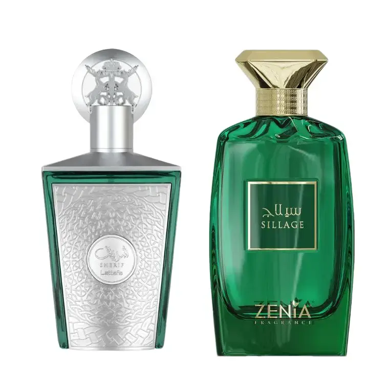 (2pc Smells Like Money Bundle) Sherif by Lattafa EDP + Sillage by Zenia EDP, 3.4 oz