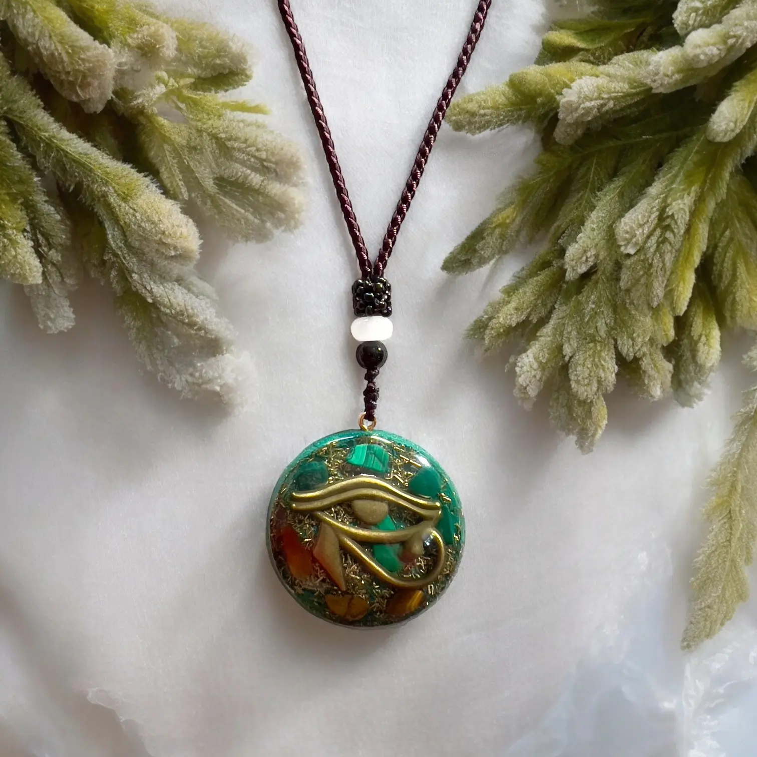 Orgone Energy Pendant Necklace - Eye of Horus