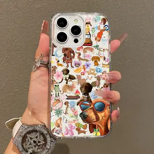 Trendy Magnetic Case for iPhone11/12/13/14/15/16/17/promax, Dachshund Collage Ultra Slim, MagSafe Support, Shockproof | Playful & Fun Style