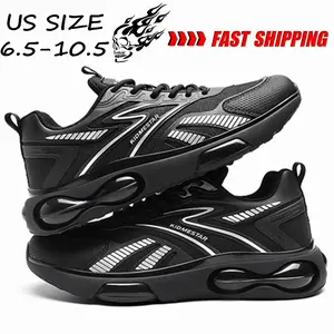 Mens Breathable Shock-absorbing Sports Shoes Walking Shoes Gym Casual Size Lightweight Trainers