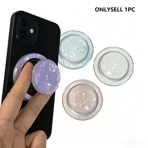 High-End Colorful Shell Paper Magsafe Magnetic Air Cushion Phone Stand, Stable Grip, Suitable for All Magsafe Cases, Perfect Gift for Friends