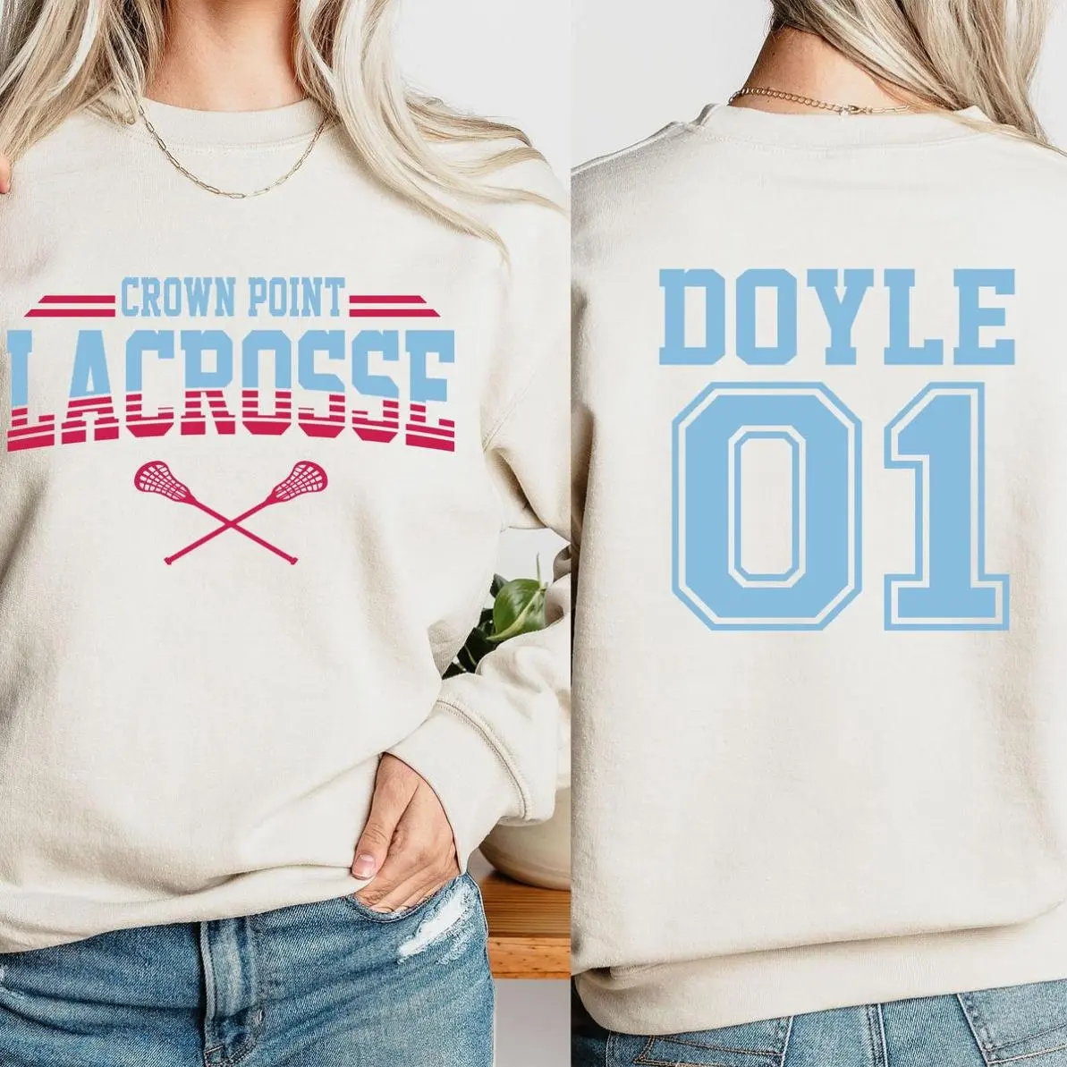 Customized Lacrosse, Shirt, Sweatshirt, Your Name Lacrosse Shirt, Custom Lacrosse Shirt, Game Day Shirt, Lacrosse Mom Shirt, women shirt, modern family dylan