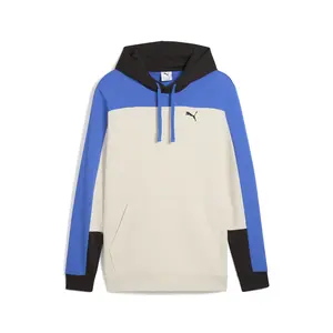 PUMA Mens Essentials Block Hoodie Athletic Outerwear Casual - White