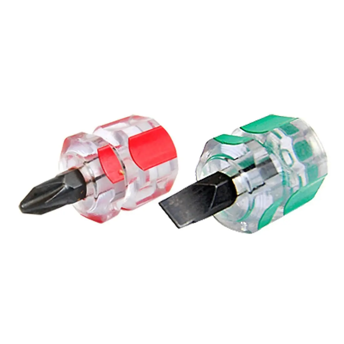 Mini Short Stubby Phillips Slotted Screwdriver Set Alloy Glovebox