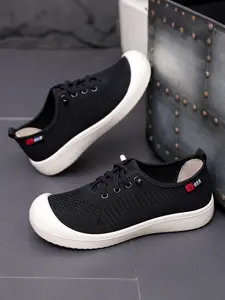 Women's Flyknit Mesh Casual Shoes, Summer Breathable Slip-On Sneakers, Soft Sole Anti-Slip Mom Shoes, Comfortable Walking Footwear