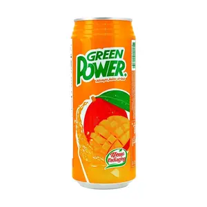 Greenly Taiwan Mango Juice 490ml - Authentic Tropical Fruit Drink, Refreshing & Delicious