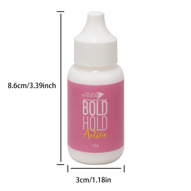 38ML Lace Wig Glue Waterproof Adhesive Water Based Formula Gentle Non-Irritating Quick Drying Strong Hold for Men and Women