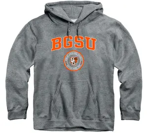Bowling Green State University Heritage Hooded Sweatshirt (Charcoal Grey)