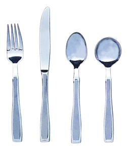 7.3 oz Straight Soup Spoon with Weighted Cutlery