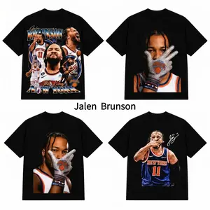 [Collection] Jalen Brunson "Brunson Burner" Graphic T-Shirt for Knicks Nation, Basketball Fans Apparel, Vintage Streetwear Tee, Unisex Fan Gift for Men & Women