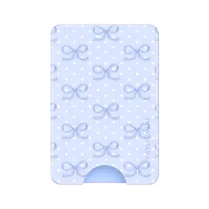 Lovely Blue Bows MagSafe Wallet