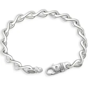 Men's 14k Gold (31gram) or Platinum (58gram) 8mm Link Bracelet 8.5"