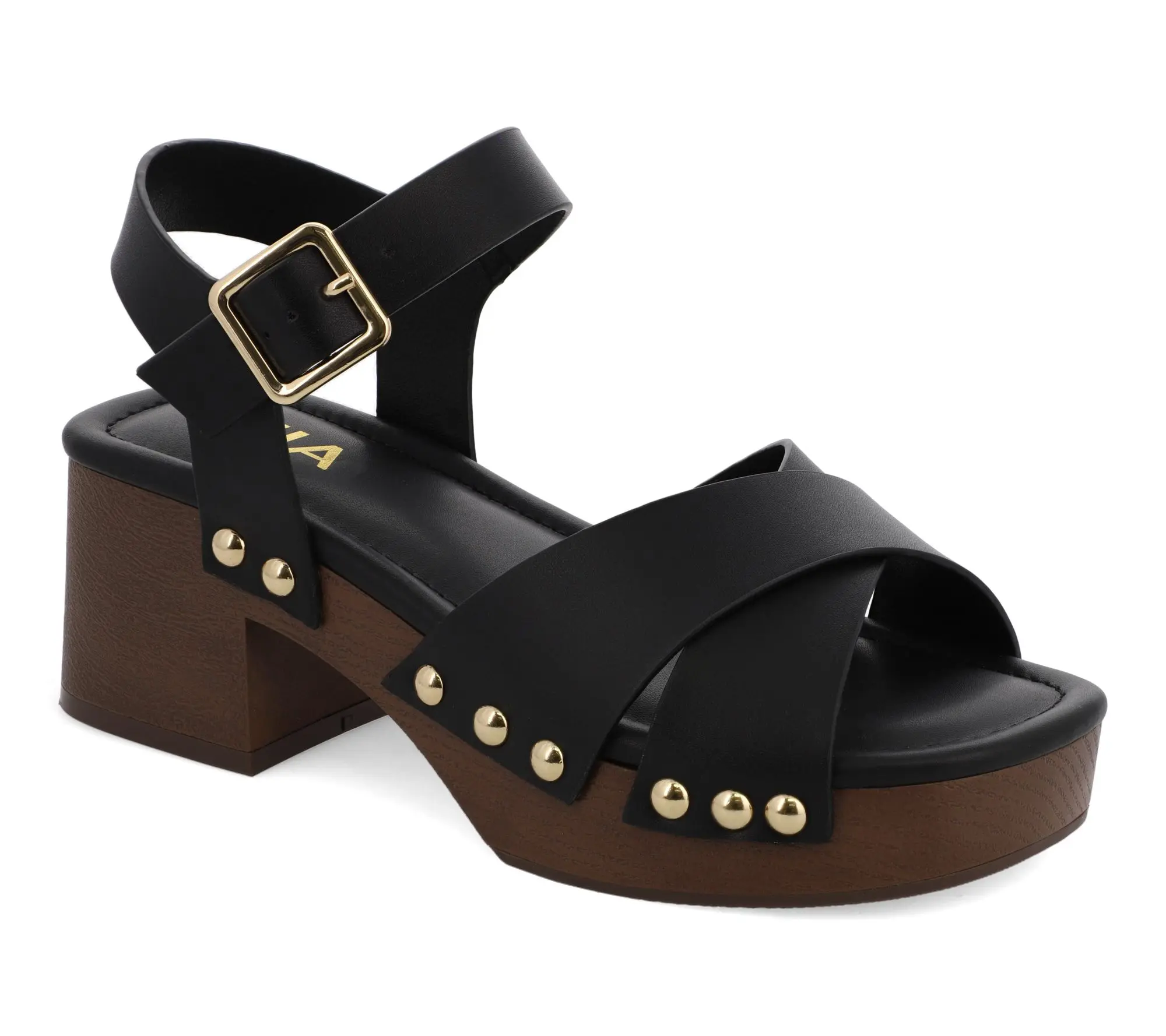 MIA Studded Platform Sandals - Finna