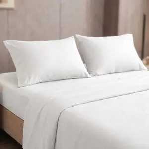 Microfiber 3/4-Piece Sheet Set, Soft Comfortable, 16 Inch Deep Pocket, Machine Washable for Home and Hotel Use