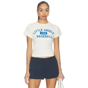 DAYDREAMER x REVOLVE Little Angels Baseball Vintage Tee in Stone Vintage