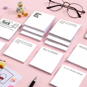 Creative Sticky Notes Set with 5 Colorful Liquid Pens, Perfect Gift for Halloween & Christmas, Practical and Aesthetic Office Supplies