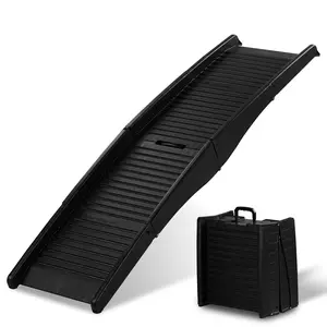 REBUYHOME Tri-Fold Portable Lightweight Nonslip Folding Dog Ramp, 60-inch for Cars, Trucks and SUVs