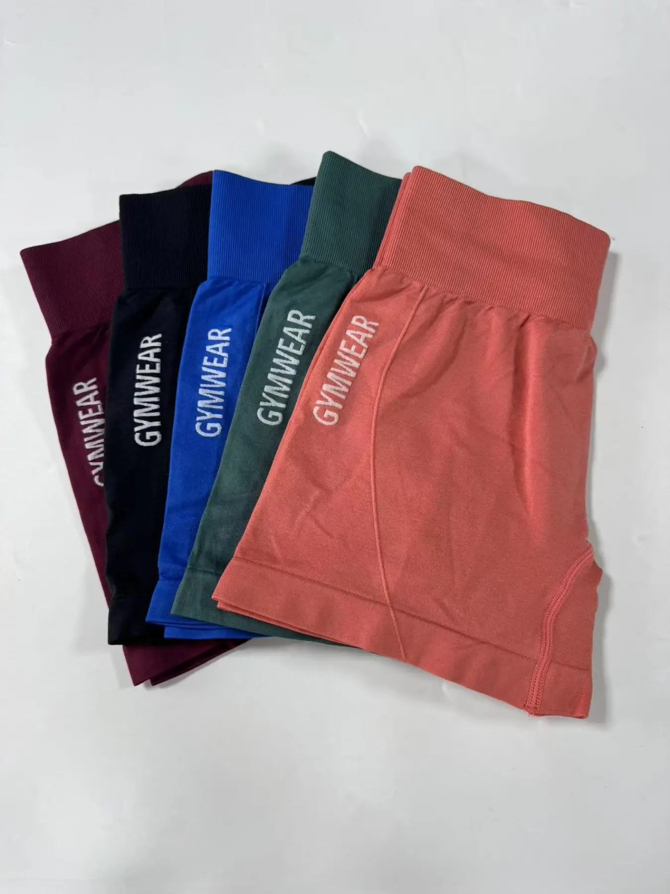Women's Seamless Knit Sporty High Waisted Shorts, High Waist Breathable Anti-Sweat, Tight Fit Yoga Pants, Outdoor Running Cycling Shorts, Gym Sports Shorts, Athletic Wear Shorts, Athleisure Shorts