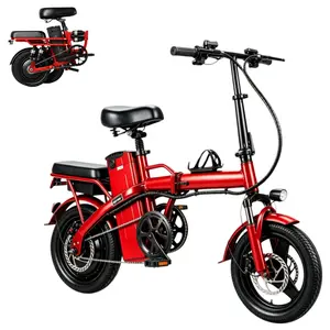 S6 Electric Bicycle | 400W Motor | Long Battery Life | 48V 15Ah Foldable Bike Seat Dual ic elect ebike built-in e-bike electric bike
