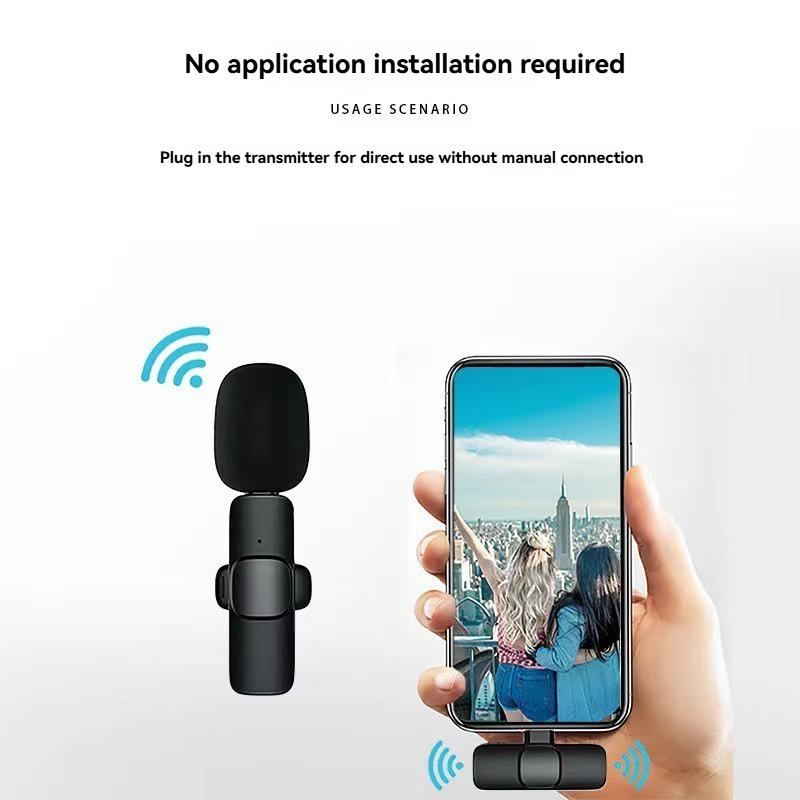 Wireless headphones with built-in microphone for iPhone, iPad and Android phones. Plug-and-play Bluetooth clip design. Portable and rechargeable.