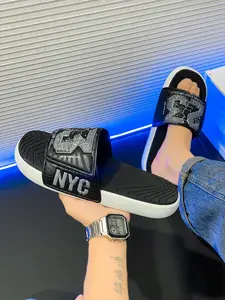 Lightning Crack Eva Sandals, Anti-Slip Wear-Resistant Unisex Basketball Shoes, Summer Outdoor Trendy Slippers, Indoor/outdoor/bathroom