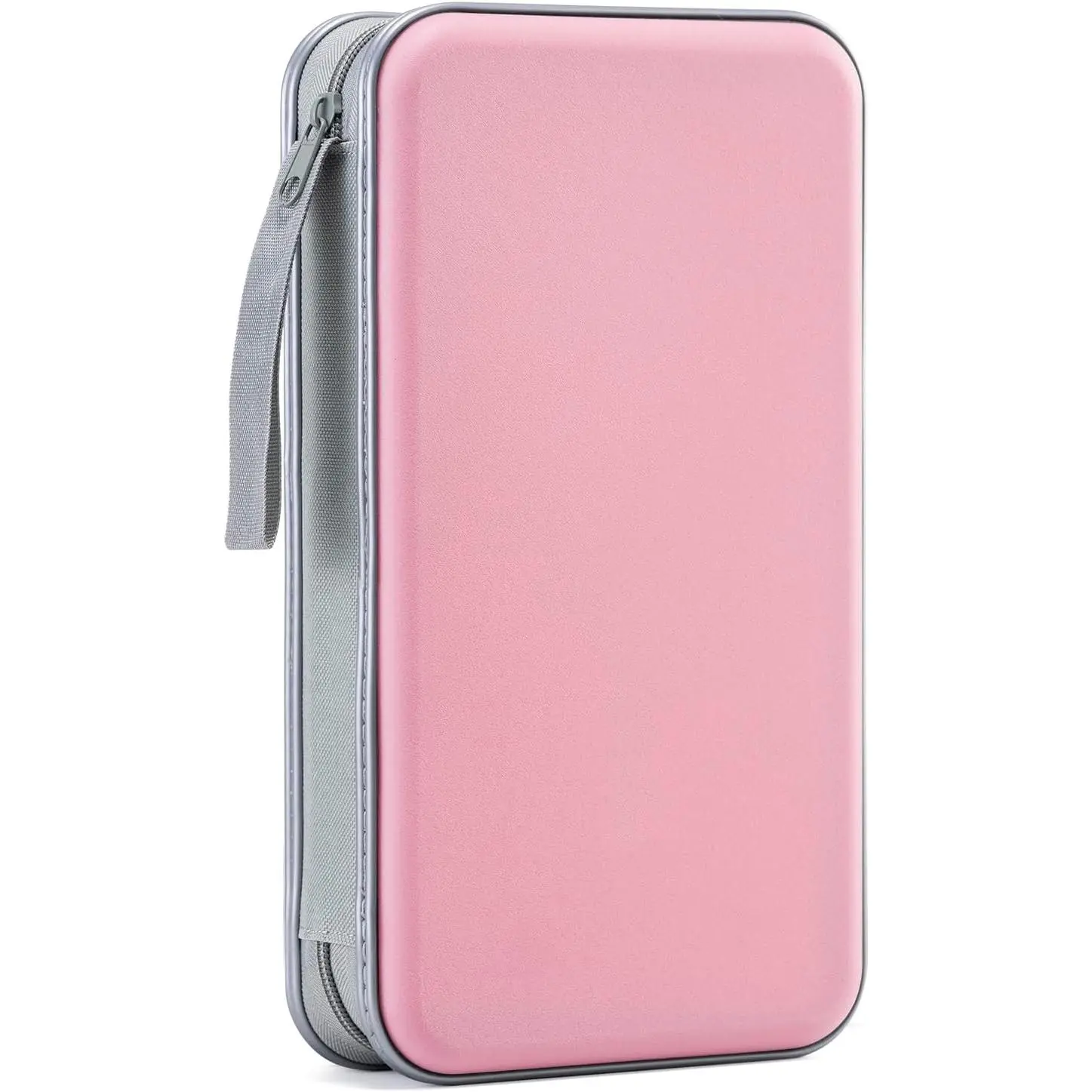 DVD Case, 96 Capacity CD Case Portable CD Holder Storage Hard Plastic DVD Wallet Holder Organizer for