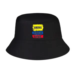 Baseball Cap Colombian Flag Distress Arepas Cerveza Futbol Design