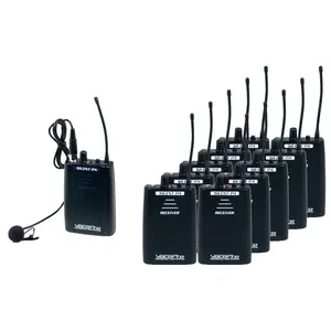 VocoPro  16CH UHF Wireless Audio Broadcast System Bodypack Transmitt, Pack of 10